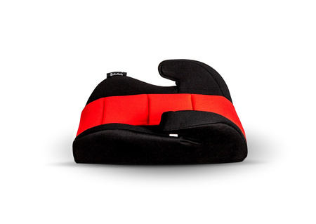 BabySafe podstawka booster 15-36 kg czarno-czerwona