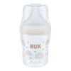 NUK Perfect Match Antykolkowa butelka 150 ml z silikonowym smoczkiem S Tęcza