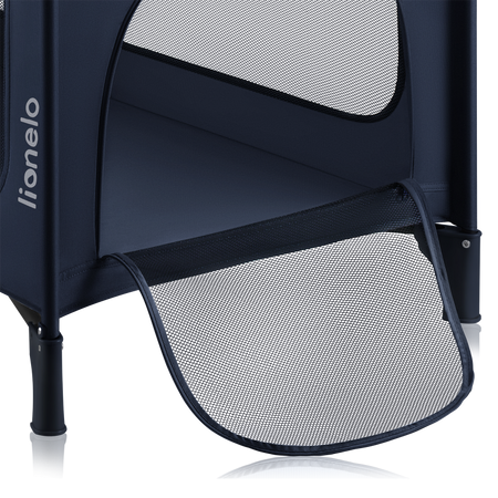 Lionelo Łóżeczko turystyczne Jasmin Easy Fold Blue Navy