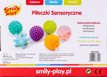 Smily Play Piłeczki Sensoryczne