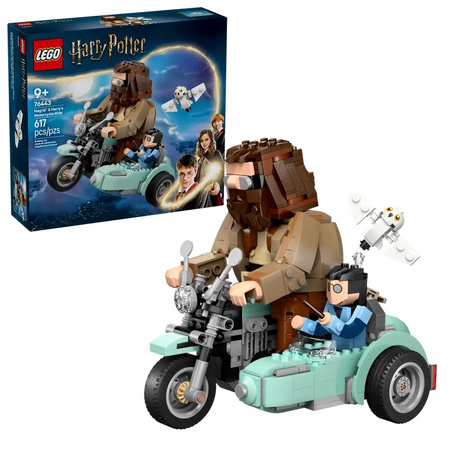 Lego 76443 Harry Potter Przejażdżka motocyklowa Hagrida i Harry’ego