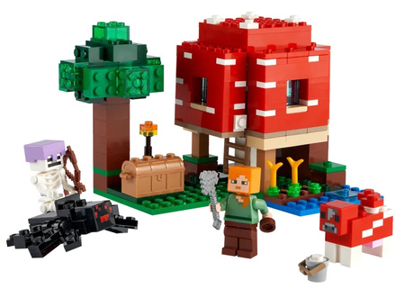 Lego Minecraft 21179 Dom w grzybie