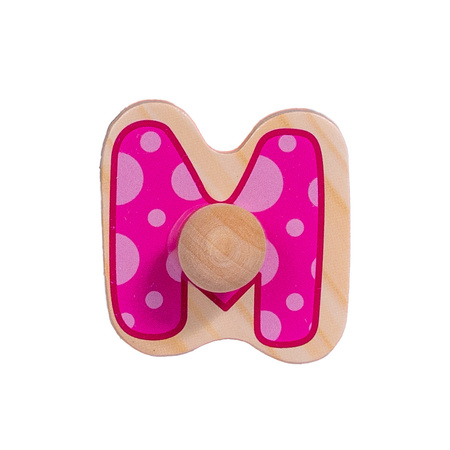 Smily Play Drewniana układanka Literki