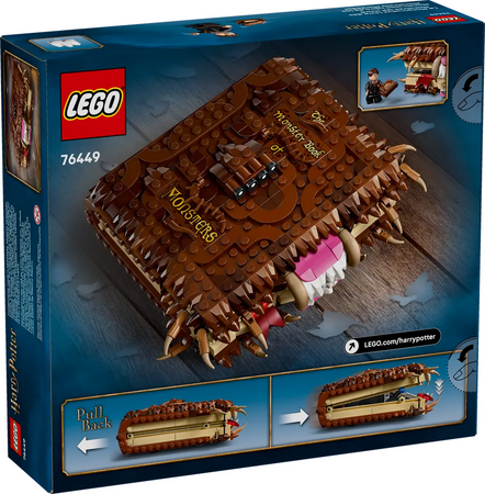 Lego 76449 Harry Potter Potworna księga potworów z zębami