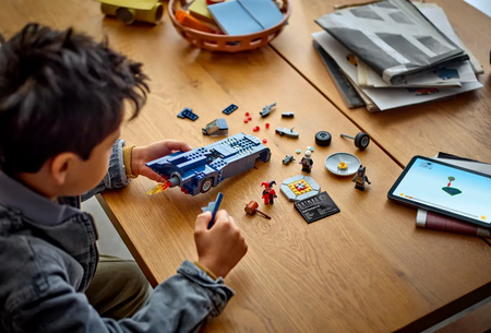 Lego 76274 Batman z batmobilem kontra Harley Quinn i Mr. Freeze