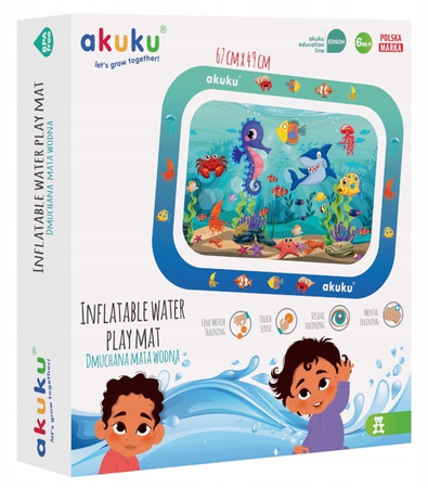 Akuku Dmuchana mata wodna, sensoryczna 6m+