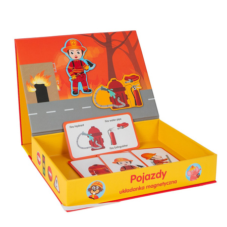 Smily Play Układanka magnetyczna Straż