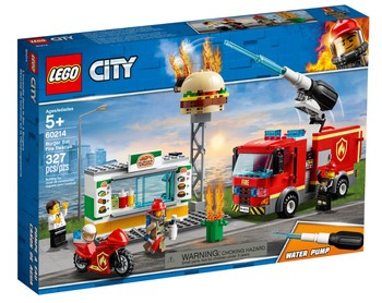 Na ratunek w płonącym barze Lego City 60214
