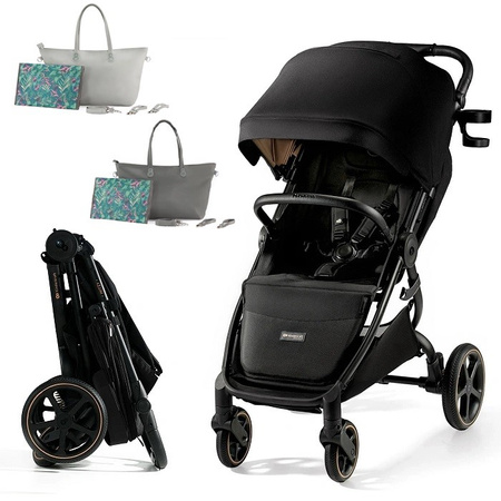 Kinderkraft Wózek spacerowy Mitzy Ink Black + Torba