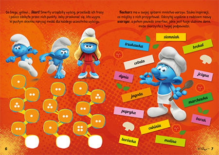 Smerfy. Zabawy i zadania z naklejkami. Nowe przygody