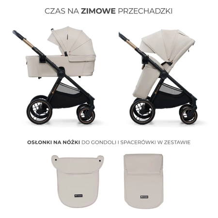 Kinderkraft Wózek dziecięcy NEA 2 Soft Beige