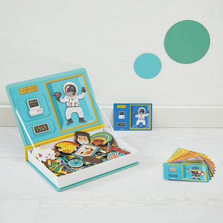 Janod Magnetyczna układanka Historia Magnetibook