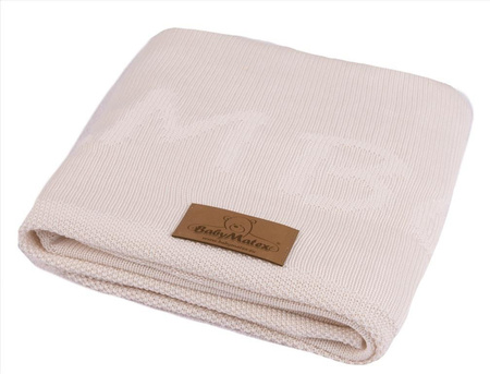 Kocyk Thai bambusowy Ecru 80 x100 Babymatex