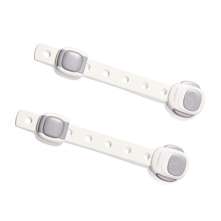 Babyono Zabezpieczenia do mebli. Blokada uniwersalna 2 szt.