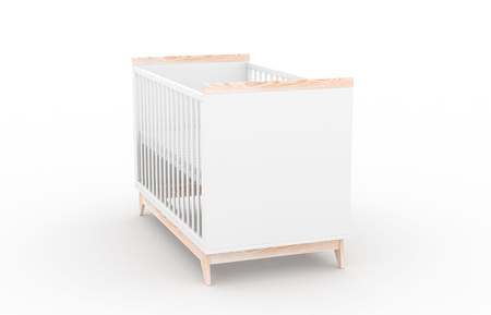 Skrzat Vigo Łóżeczko z barierką 120x60