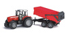 Bruder 02045 Traktor Massey Ferguson 7480 z przyczepą wywrotką
