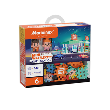 Marioinex Mini Waffle City: Stacja paliw