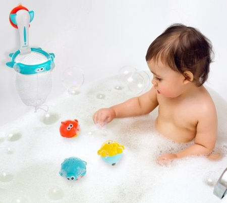 Akuku Sitko / Kosz z zabawkami kąpielowymi A0456