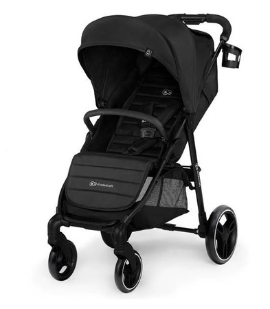 Kinderkraft Grande City Wózek Spacerowy ,Black