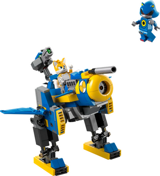 Lego 77002 Sonic Cyclone kontra Metal Sonic