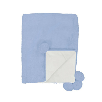 Mayoral Futerkowy koc z pomponami 58 Nube