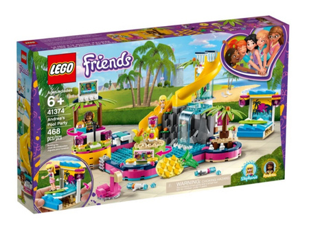Impreza Andrei na basenie 41374 Lego Friends