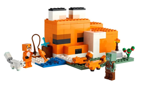 Lego Minecraft 21178 Siedlisko lisów