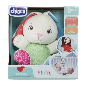 Chicco First Love Fluffy Grający królik