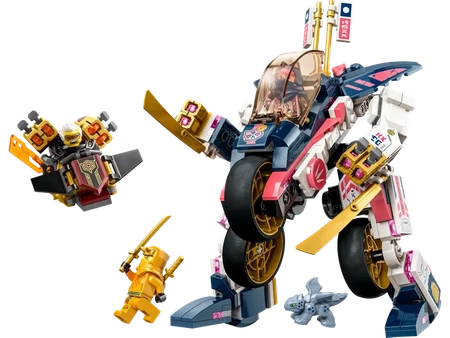 Lego Ninjago Mech Sory zmieniający się w motocykl wyścigowy 71792