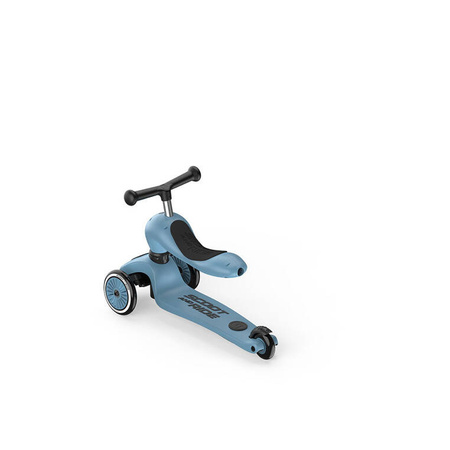 SCOOTANDRIDE Highwaykick 1 Push and Go Steel