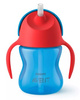 Philips Avent Kubek ze słomką 200ml 9m+ niebiesko-czerwony