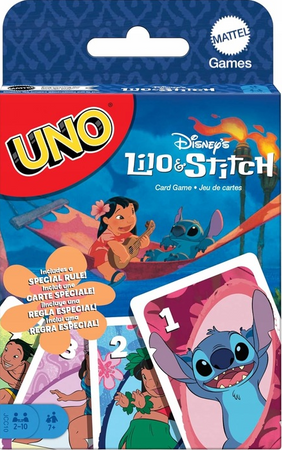 Mattel Gra UNO Lilo & Stitch
