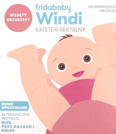 Windi - kateter rektalny dla niemowląt