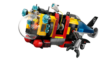 Lego 60462 City Zestaw z helikopterem, wozem strażackim i łodzią podwodną