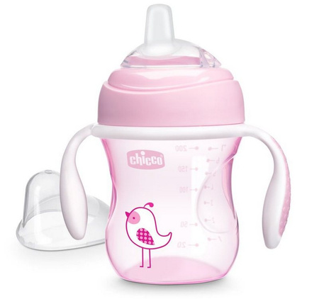 Chicco Kubek treningowy z miękkim ustnikiem 4 m+