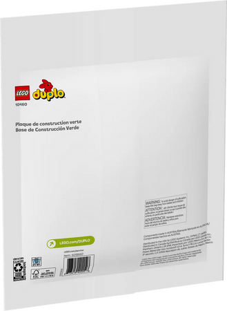 Lego 10460 Duplo Zielona płytka konstrukcyjna