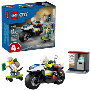 Lego City 60455 Pościg na motocyklu policyjnym
