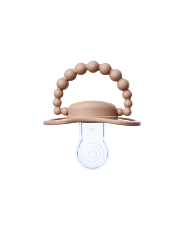 LUU Smoczek pozycjonujący 0 - 3 m Milk Hazelnut