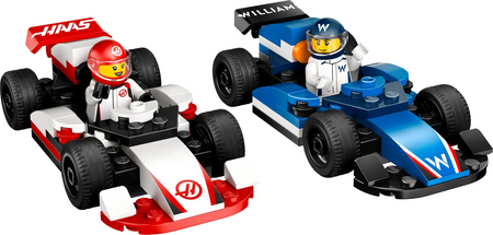 Lego 60464 City F1 Bolidy Williams Racing i Haas F1