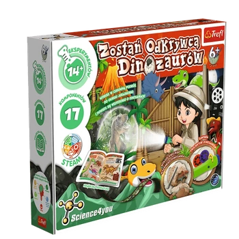 Trefl Zestaw naukowy Zostań odkrywcą dinozaurów