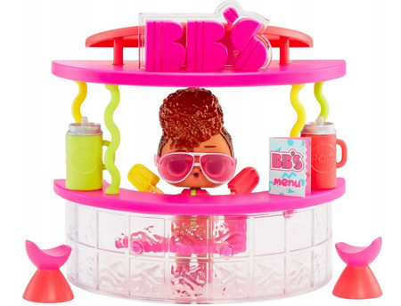 MGA L.O.L. Surprise Domek Niespodzianek Snack Bar z Lalką Rip Tide