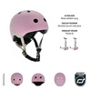SCOOTANDRIDE Kask XXS-S dla dzieci 1-5 lat Rose