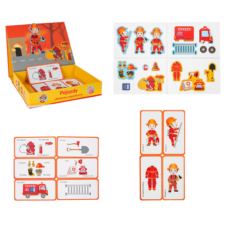Smily Play Układanka magnetyczna Straż