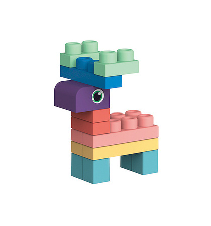 Smily Play Miękkie klocki 50 elementów