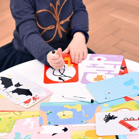 CzuCzu - Zwierzątka. Zabawy kreatywne z pisakiem zmazywakiem