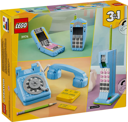 Lego 31174 Creator 3w1 Telefon w stylu retro