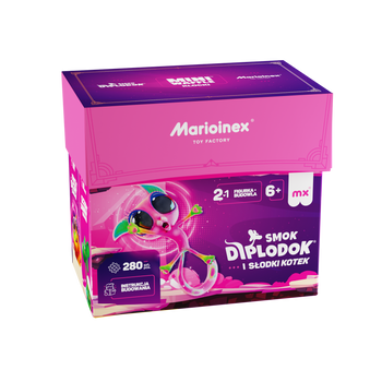 Marioinex Mini Waffle Zestaw Diplodok i Kotek