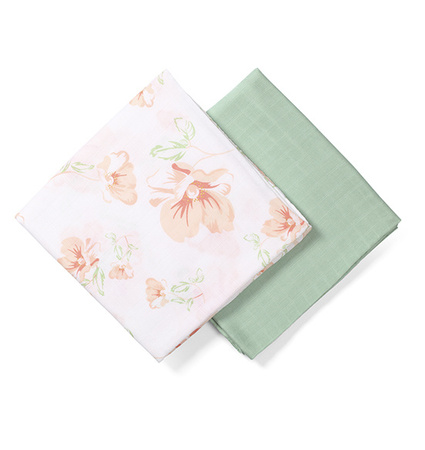 Babyono Otulacze z muślinu bambusowego (dwupak)