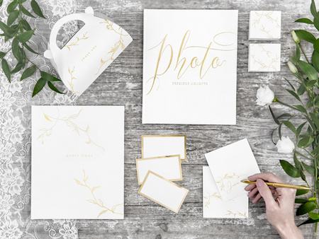 Album na zdjęcia Precious moments, 20x24,5cm, biały, 22 kartki