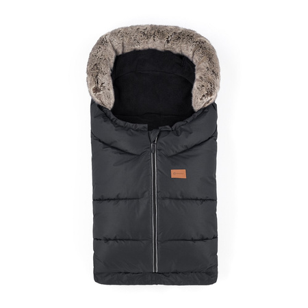 PETITE&MARS Zimowy śpiworek Arctic 4w1 Forever Black